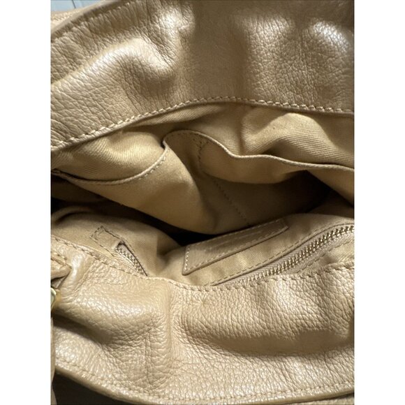 SEE BY CHLOE Vicki Taupe Leather Bucket Bag - Picture 6 of 13